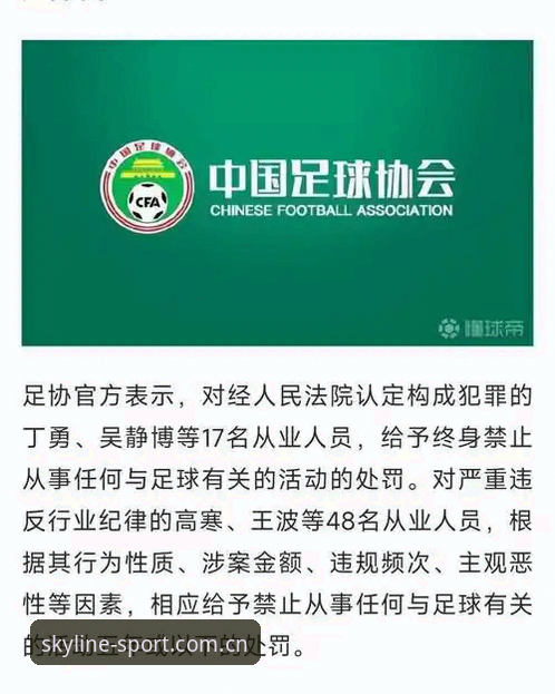 足协第三批禁足名单全景解析：17人终身禁足、48人遭重罚的5大关键点